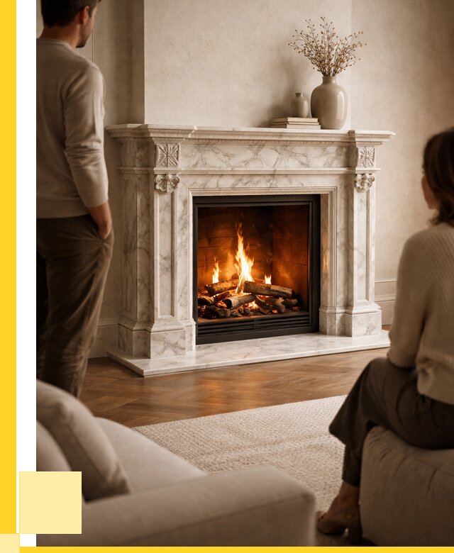 Мраморные камины под ключ в Сестрорецке от 256225 р. | ЭриданСст