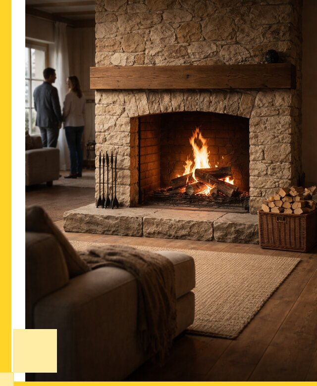 Открытые камины под ключ в Сестрорецке от 153735 р. ЭриданСст