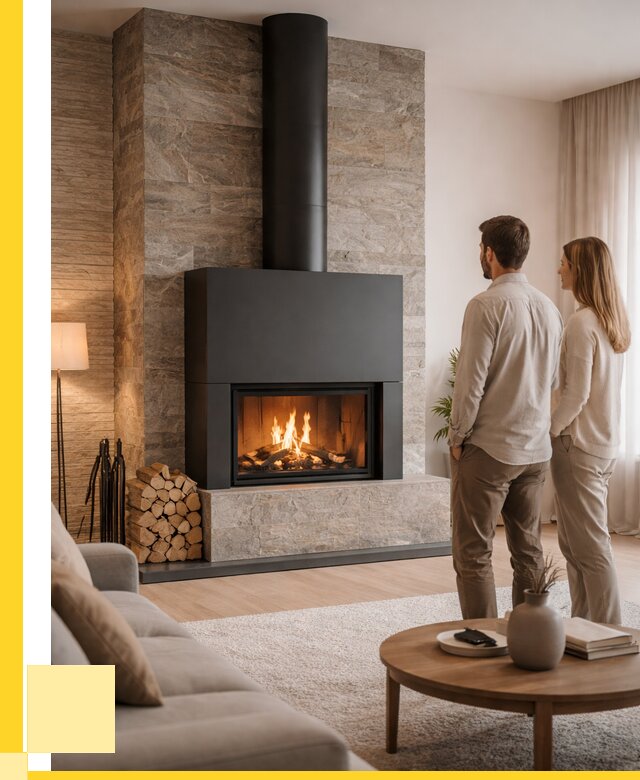 Закрытые камины под ключ в Сестрорецке от 122988 р., ЭриданСст