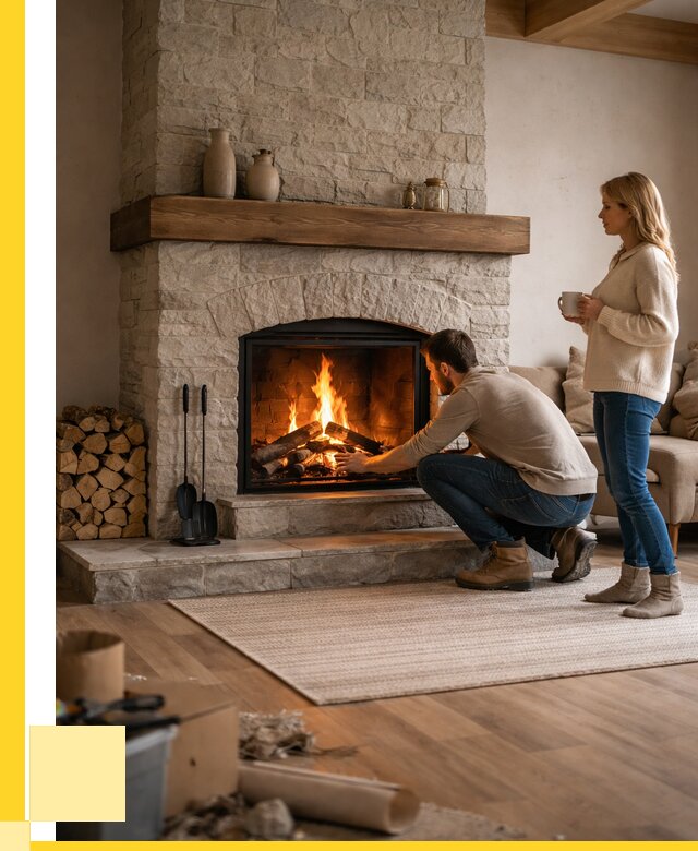 Камины для загородного дома в Сестрорецке от 358715 р., ЭриданСст