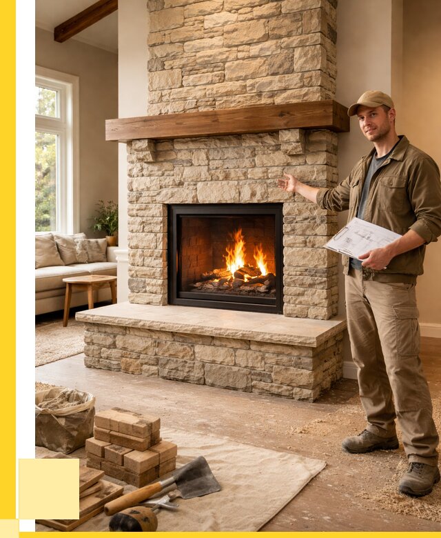 Камины под ключ в Сестрорецке от 184482 р. | ЭриданСст — установка