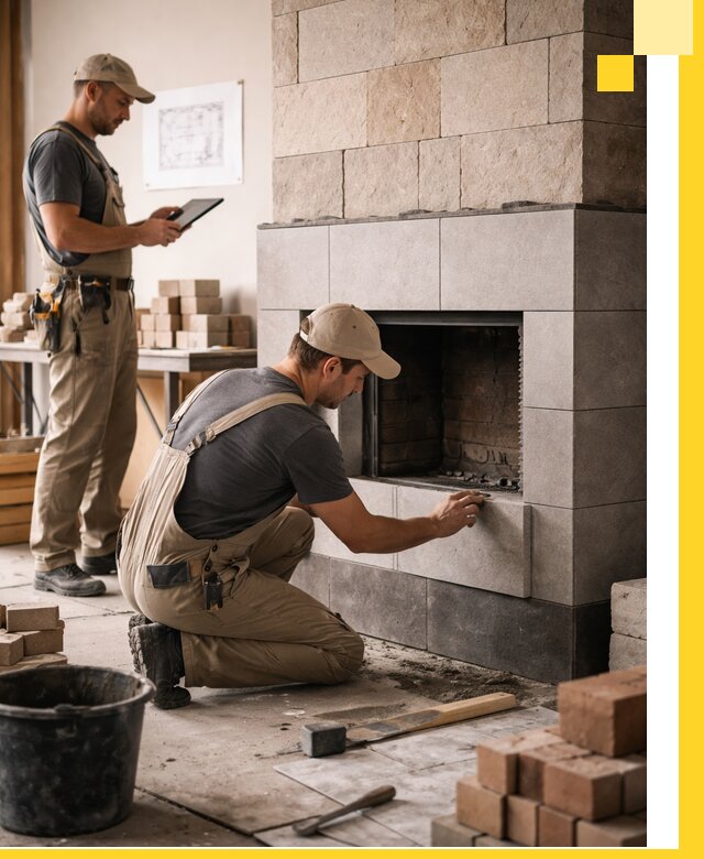 Индивидуальные проекты каминов и каминных систем в Сестрорецке