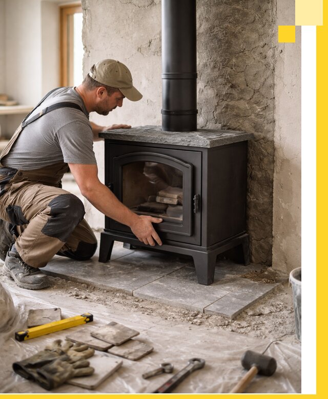 Профессиональный монтаж печей и каминов в Сестрорецке под ключ