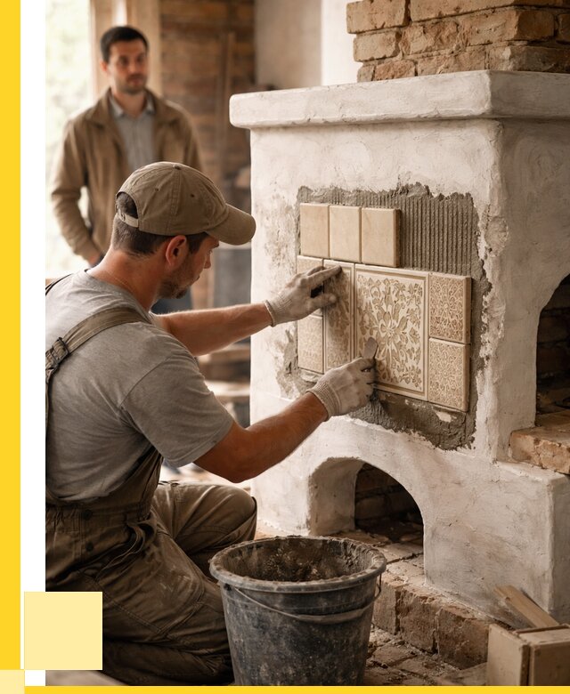 Отделка печей и банных печей в Сестрорецке от 35872 р. | ЭриданСст