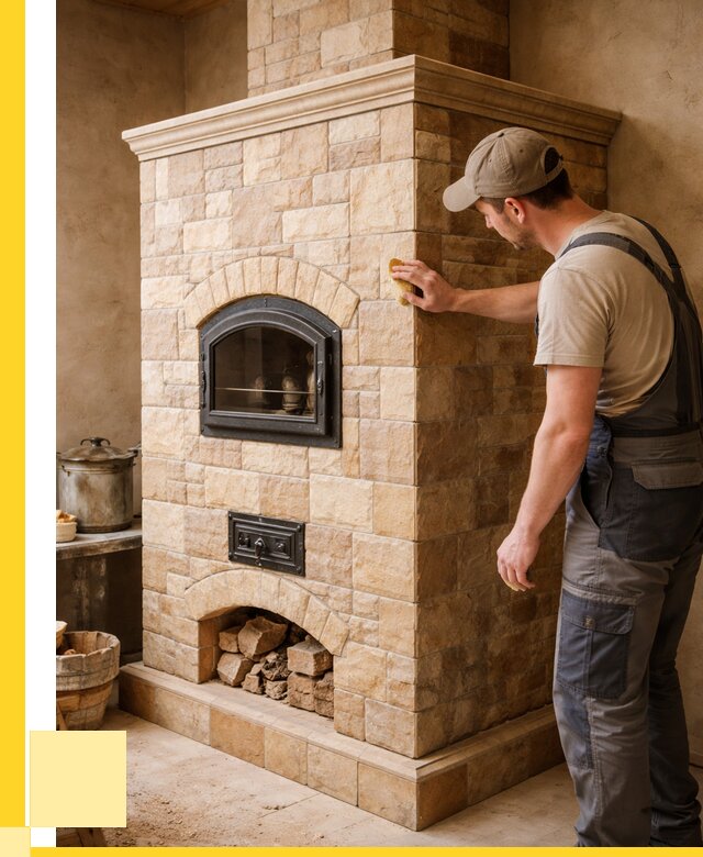 Облицовка печей в Сестрорецке от 4612 р. под ключ | ЭриданСст