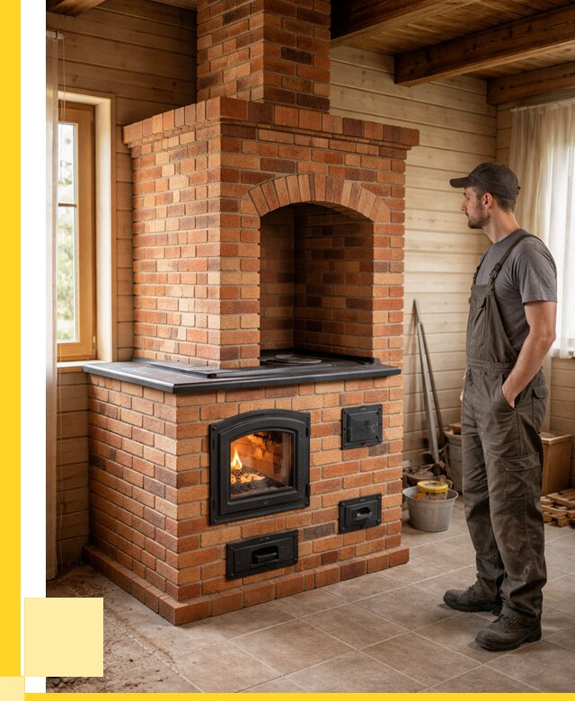 Кирпичные печи в Сестрорецке: купить от 153735 р. | ЭриданСст