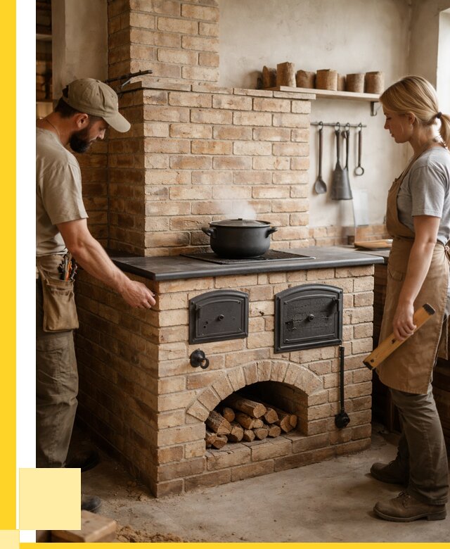 Варочно отопительные печи в Сестрорецке от 92241 р. | ЭриданСст