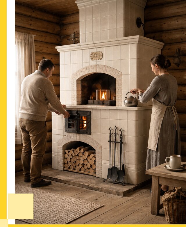 Русские печи в Сестрорецке: установка от 153735 р. ЭриданСст