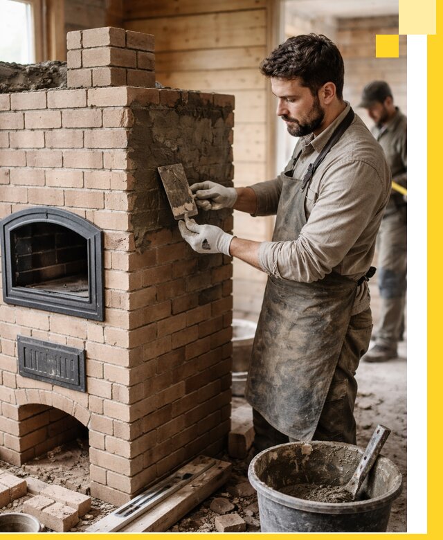 Изготовление и установка печей-шведок под ключ в Сестрорецке