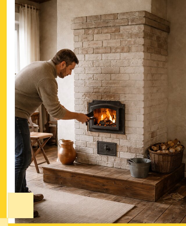 Печь голландка из кирпича в Сестрорецке от 87117 р. | ЭриданСст