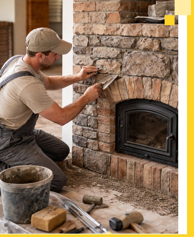 Печи для дома под ключ в Сестрорецке, установка и доставка