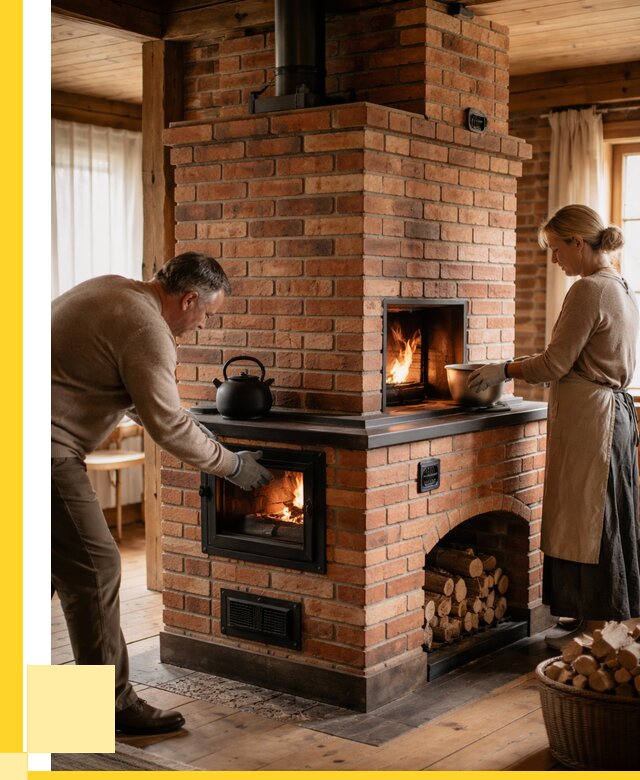 Печи для загородного дома под ключ в Сестрорецке от 81992 р. | ЭриданСст