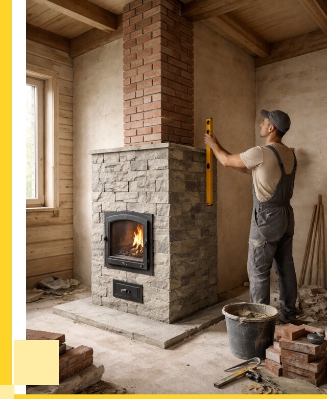 Печи и дымоходы под ключ в Сестрорецке от 46121 р., ЭриданСст