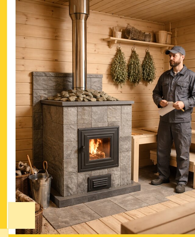 Печи для бани под ключ в Сестрорецке от 122988 р. | ЭриданСст