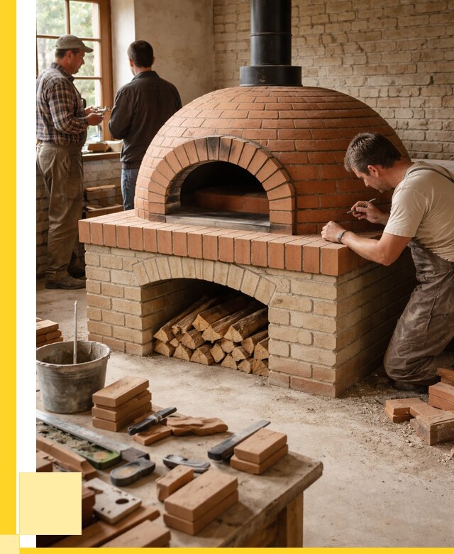 Помпейская печь дровяная для пиццы в Сестрорецке | ЭриданСст от 204980 р.