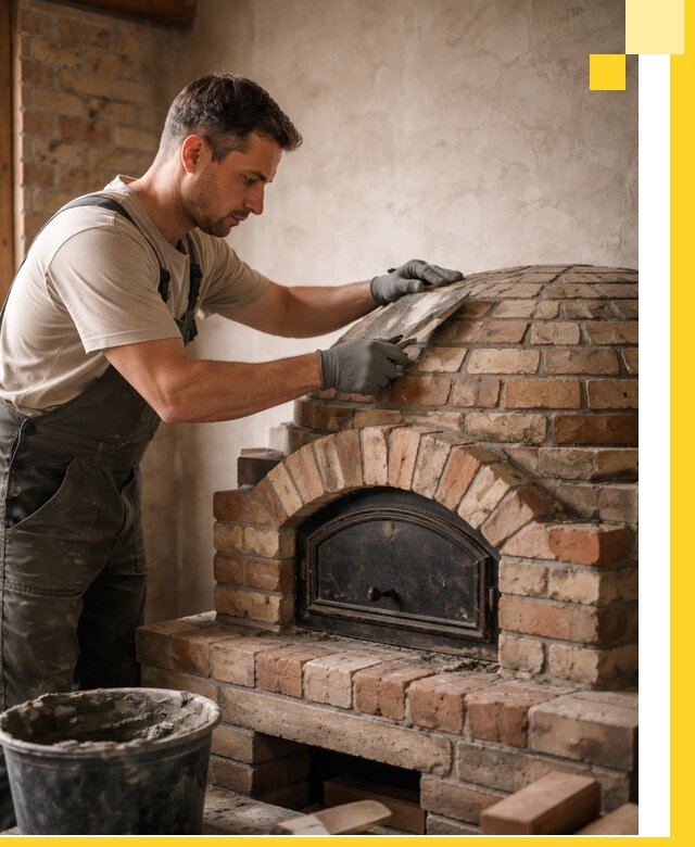 Изготовление и монтаж помпейских печей на заказ в Сестрорецке