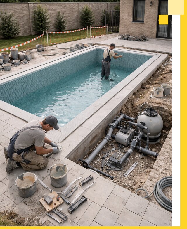 Строительство бассейнов под ключ в Сестрорецке: проекты и монтаж