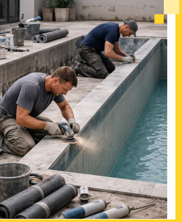 Профессиональный ремонт бассейнов под ключ в Сестрорецке