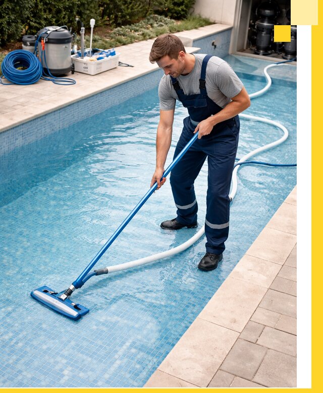 Профессиональная чистка бассейнов и фильтров в Сестрорецке под ключ