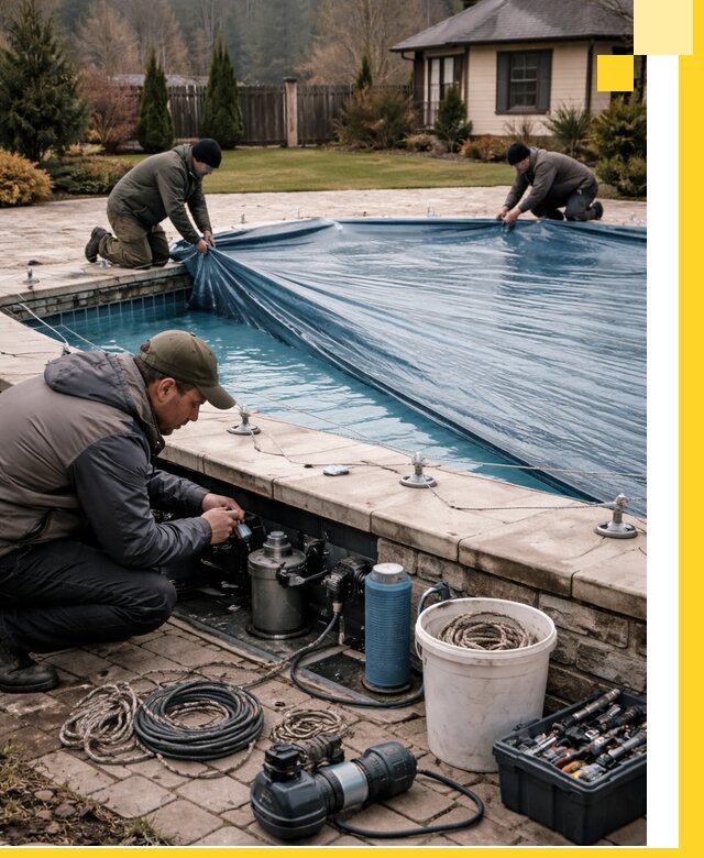 Консервация бассейнов в Сестрорецке: подготовка к длительному хранению