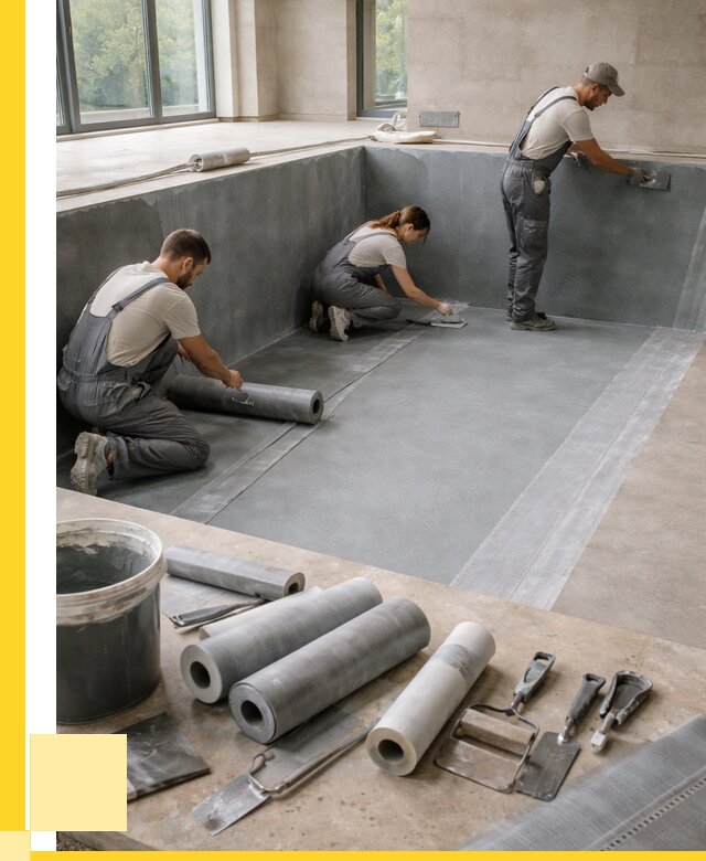 Гидроизоляция бассейнов в Сестрорецке от 2050 р., ЭриданСст