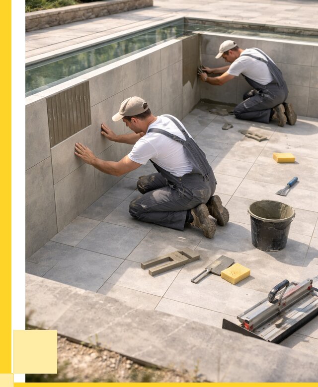 Облицовка бассейнов в Сестрорецке от 4612 р. под ключ | ЭриданСст