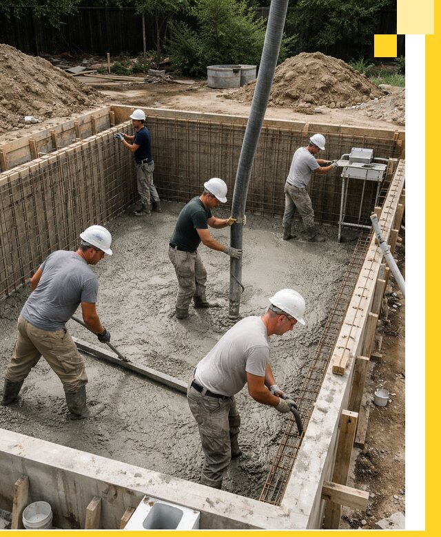 Строительство бетонных бассейнов под ключ в Сестрорецке