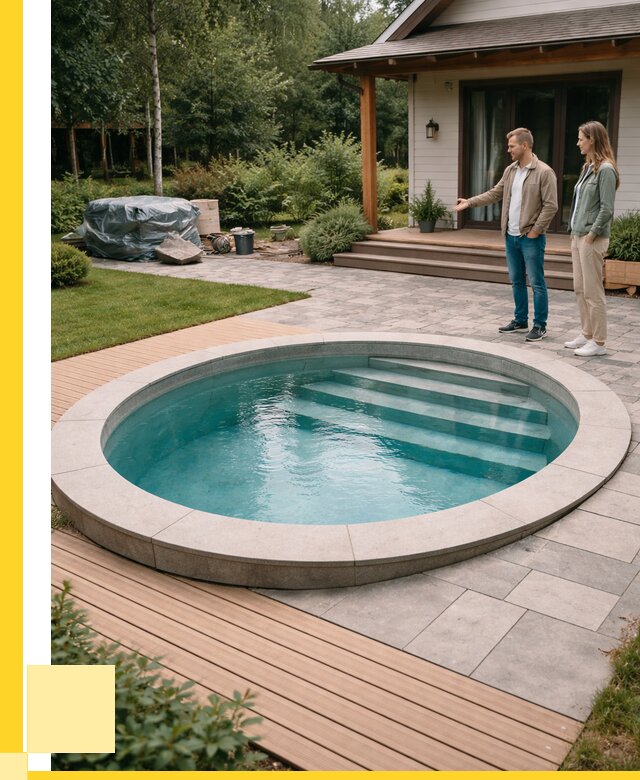 Бассейн на даче под ключ в Сестрорецке от 204980 р., ЭриданСст