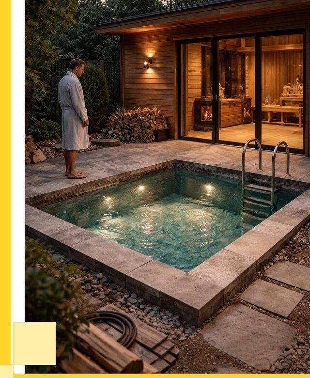 Бани с бассейном под ключ в Сестрорецке от 97366 р. | ЭриданСст