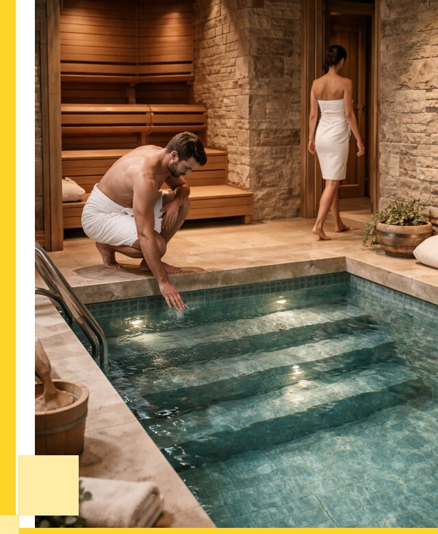 Сауна с бассейном под ключ в Сестрорецке от 122988 р., ЭриданСст