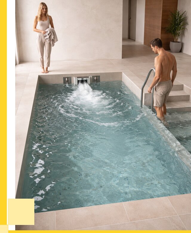 Бассейн с противотоком в Сестрорецке от 256225 р. | ЭриданСст