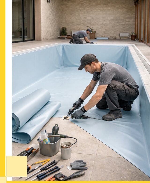 Пленка ПВХ для бассейнов в Сестрорецке от 2562 р. | ЭриданСст