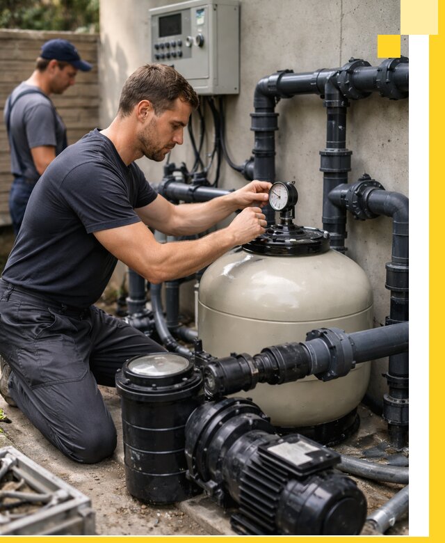 Поставка и монтаж фильтровального оборудования для бассейнов в Сестрорецке