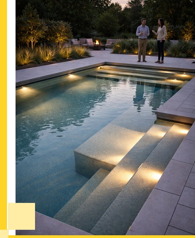 Освещение бассейнов в Сестрорецке под ключ от 25623 р. | ЭриданСст