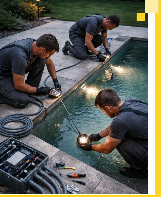 Профессиональное освещение бассейнов в Сестрорецке: дизайн и монтаж