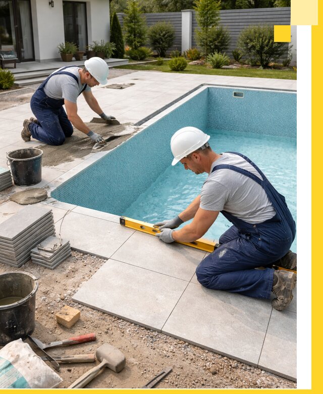 Строительство и монтаж плавательных бассейнов под ключ в Сестрорецке