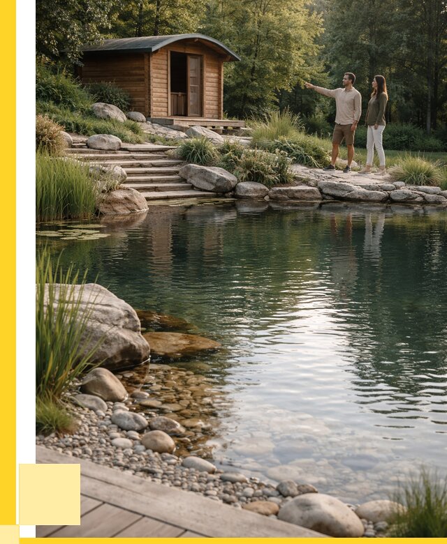 Природные бассейны под ключ в Сестрорецке от 461205 р. | ЭриданСст