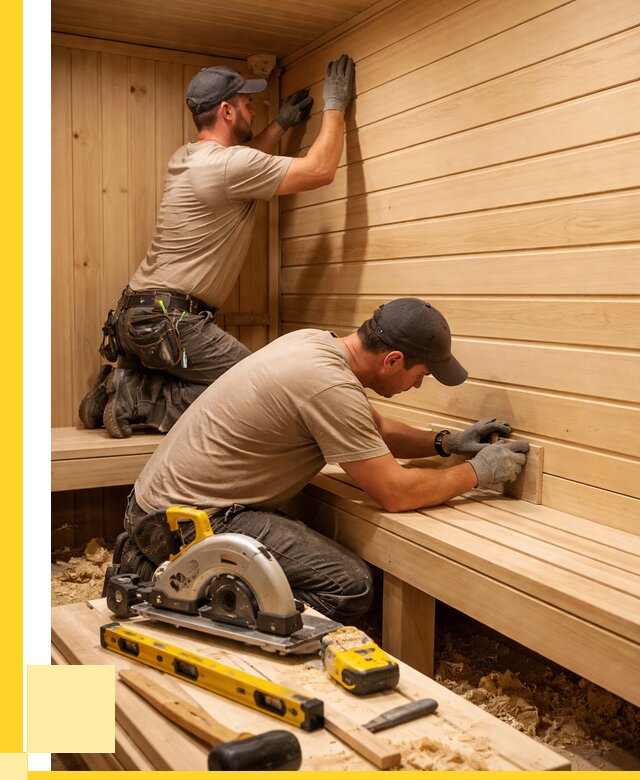 Обшивка саун вагонкой в Сестрорецке от 2562 р. | ЭриданСст