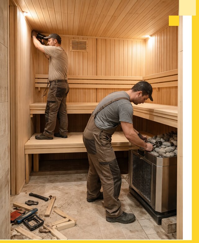 Купить сауну под ключ в Сестрорецке с монтажом и гарантией