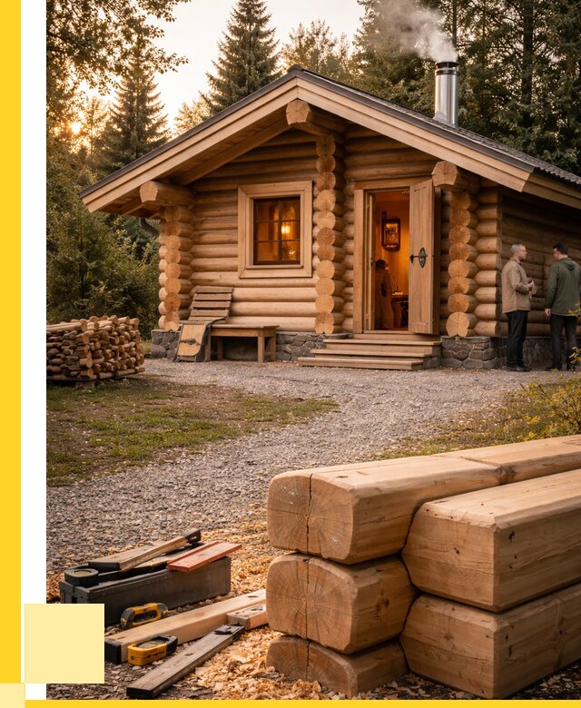 Строительство бань и комплексов в Сестрорецке от 461205 р.| ЭриданСст