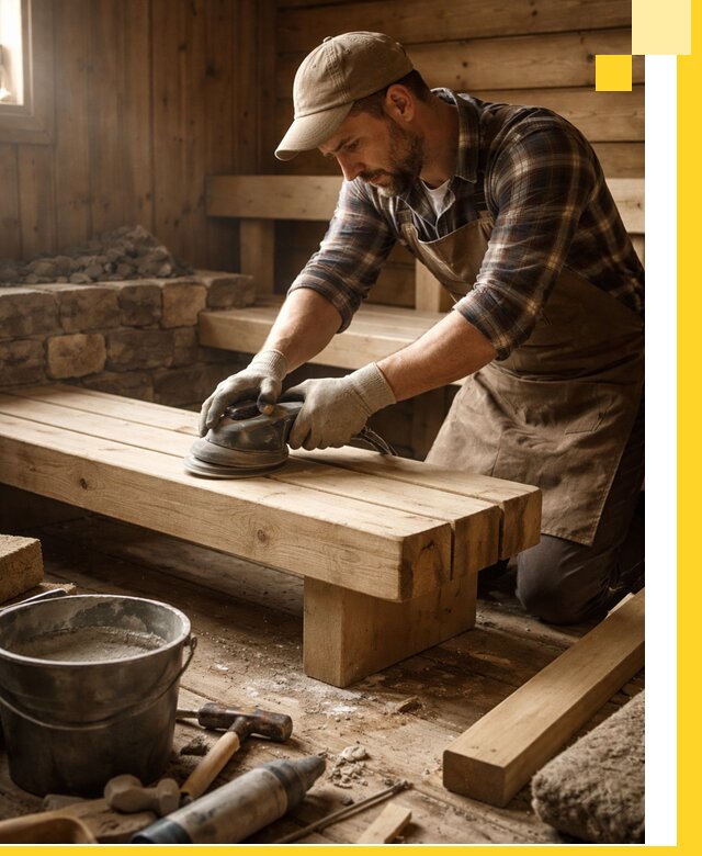 Ремонт бань под ключ в Сестрорецке с гарантией качества и сроков