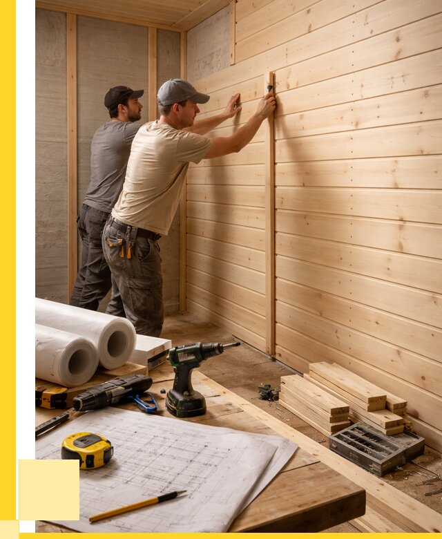 Обшивка бани вагонкой в Сестрорецке от 1230 р., ЭриданСст