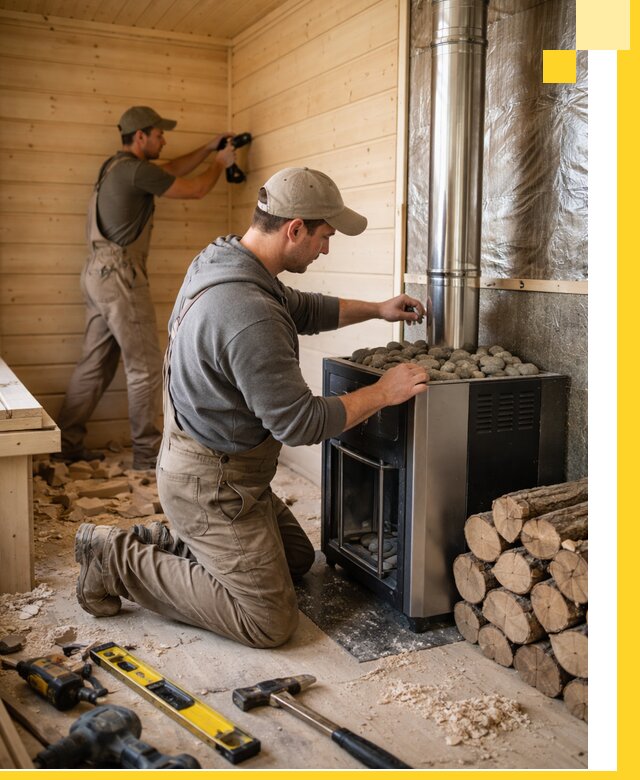 Строительство деревянных бань под ключ в Сестрорецке проекты и монтаж