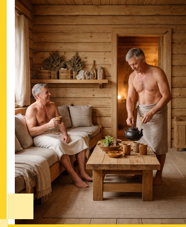 Бани с комнатой отдыха под ключ в Сестрорецке от 461205 р. | ЭриданСст