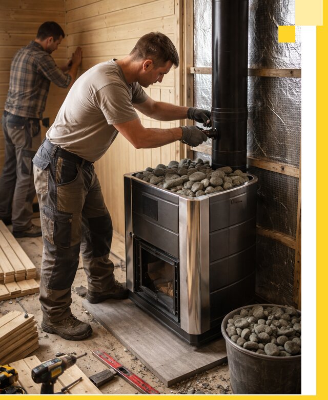 Проектирование и строительство парилок для бани в Сестрорецке под ключ