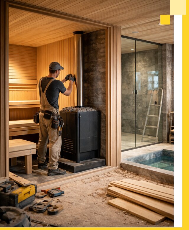 Полное строительство банных комплексов под ключ в Сестрорецке