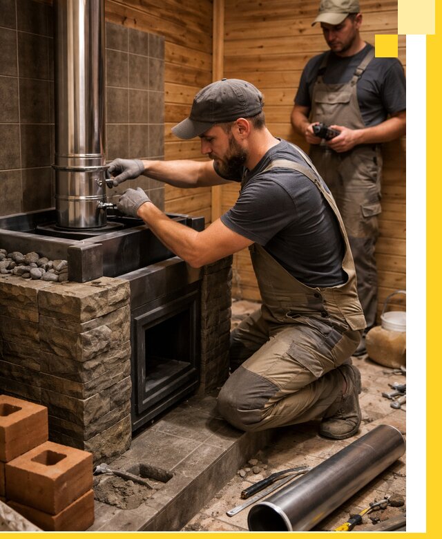 Изготовление и установка банных печей под ключ в Сестрорецке