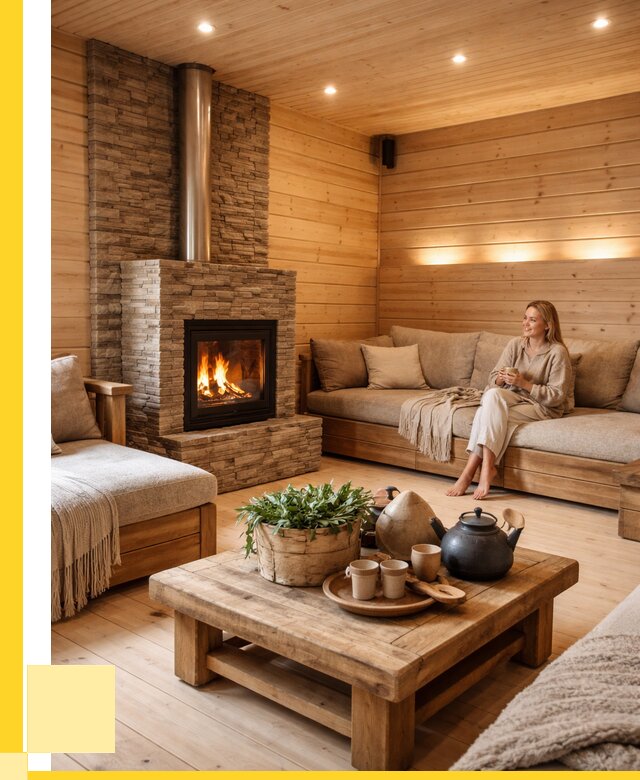 Проект бани с комнатой отдыха в Сестрорецке от 35872 р. | ЭриданСст