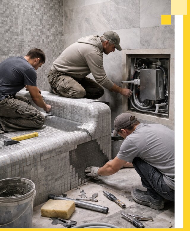 Проекты хамамов под ключ в Сестрорецке и дизайн и строительство