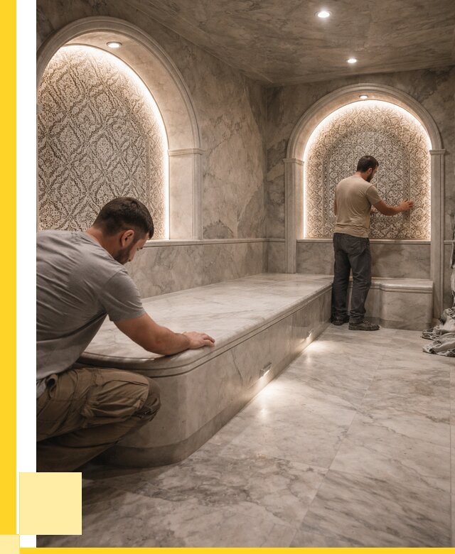 Турецкие бани под ключ в Сестрорецке от 256225 р. | ЭриданСст